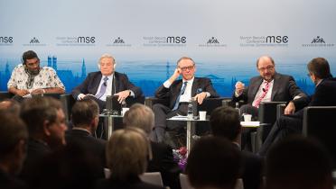 Podiumsdiskussion auf der Münchener Sicherheitskonferenz 2015