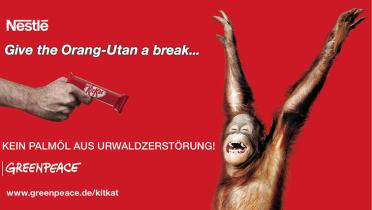 Nestle Kitkat, Kein Palmöl aus Urwaldzerstörung, März 2010
