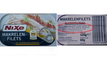Kennzeichnung Fischprodukte: Lidl