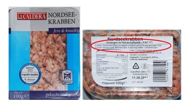 Kennzeichnung Fischprodukte: Lidl