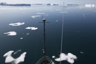 Greenpeace-Expedition mit der "Arctic Sunrise" in der Arktis, Juli 2009