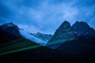 Protest beim G7 Gipfel in Elmau, 2015