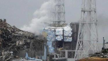 Einer von sechs Reaktoren des AKW Fukushima Daiichi nach dem Super-GAU im März 2011