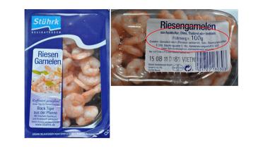 Kennzeichnung Fischprodukte: Stührk
