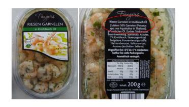 Kennzeichnung Fischprodukte: Füngers