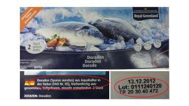 Kennzeichnung Fischprodukte: Royal-Greenland