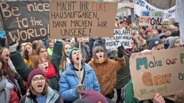 Schulstreik fürs Klima in Berlin