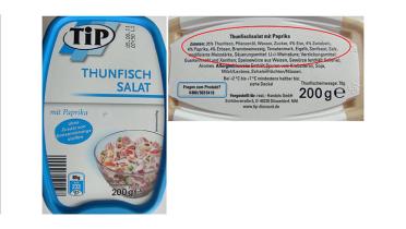Kennzeichnung Fischprodukte: Real Tip