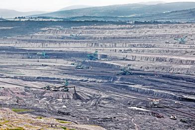 Braunkohle-Tagebau Turów