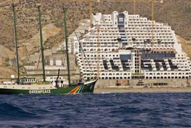 Illegales Hotel an Spaniens Mittelmeerküste