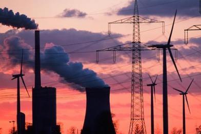 energy mix coal/wind