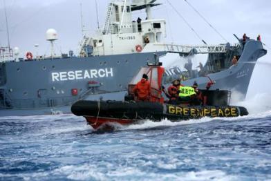 Yushin Maru in the Southern Ocean
