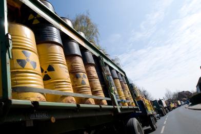 Protest against Nuclear Energy in Germany
