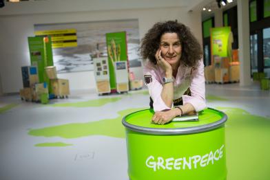 Exhibition at Greenpeace Office in Hamburg