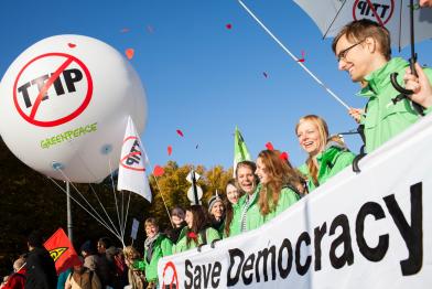 Stopp TTIP - Demonstration in Berlin