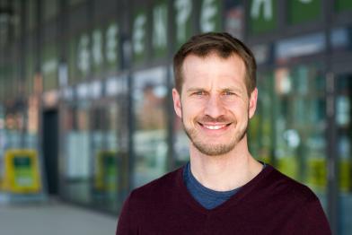 Benjamin Stephan, Energie- und Verkehrskampaigner im Greenpeace Deutschlandbüro in Hamburg.