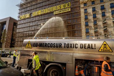 Stop EU-Mercosur Trade - Action in Brussels