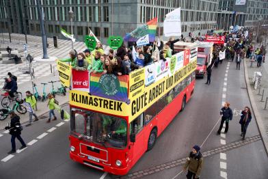 Climate Strike Wir fahren Zusammen Berlin