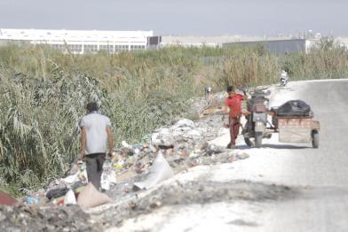 Plastic Waste Dump in Adana, Turkey