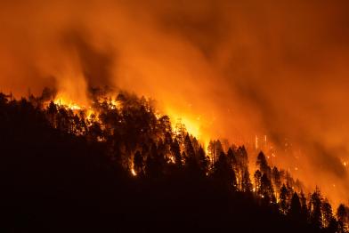 Record Wildfires and Worsening Drought Conditions in California