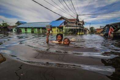 Floods in Palangka Raya, Central Kalimantan