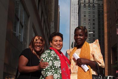 Klimazeuginnen in New York