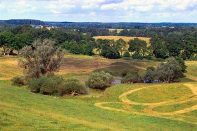 Bäuerlich bewirtschaftetes Land