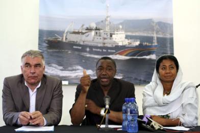 Pressekonferenz zur Eröffnung des Südafrika-Büros