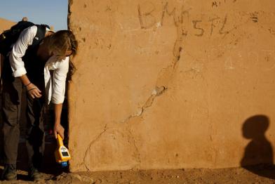 Greenpeace-Strahlenmessungen in Akokan, Niger 11/05/2009