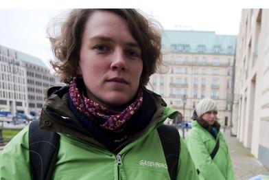 Anike Peters, Greenpeace-Klimaexpertin 15.12.2009