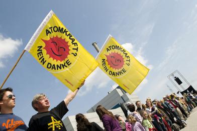 Ankunft des Anti-Atom-Trecks von Gorleben nach Krümmel 24.04.2010