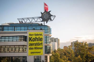 Protest an SPD-Zentrale