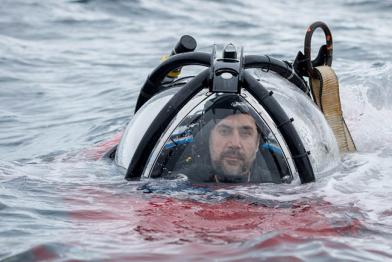 Javier Bardem in einem U-Boot