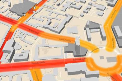 Kartenausschnitt Berlin