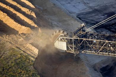 Braunkohletagebau in Jänschwalde 29.07.2008