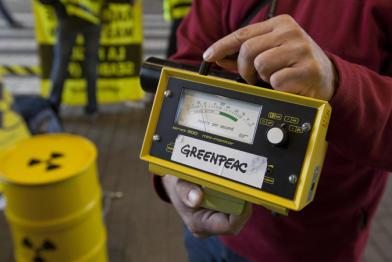 Greenpeace-Aktion in Brüssel 10/07/2010