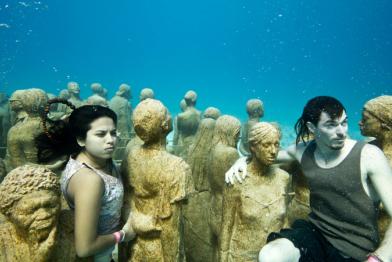 Unterwasserinstallation: Klimawandel und Meeresspiegelanstieg sind reale Gefahren. 12/05/2010