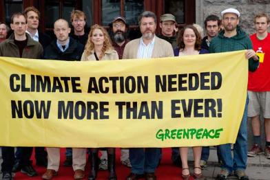 11 Aktivisten wegen friedlichem Kopenhagen-Protest vor Gericht, Juni 2011