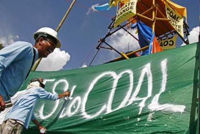 Climate Defenders Camp auf den. Juni 2008