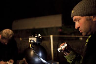 Neutronenmessung am Verladebahnhof in Dannenberg 11/08/2010