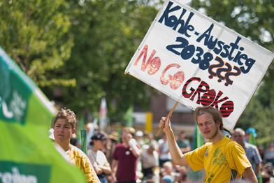 Demonstration von Fridays for Future