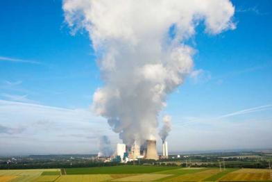 Braunkohlekraftwerk Niederaussem nahe Köln