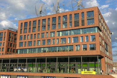 Greenpeace-Büro in der Hamburger Hafencity