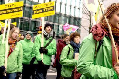 Anti-TTIP-Demonstration in Berlin
