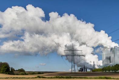 Kohlekraftwerk Neurath nahe Grevenbroich in Nordrhein-Westfalen