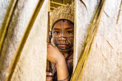 Munduruku-Junge aus der Tapajós-Region