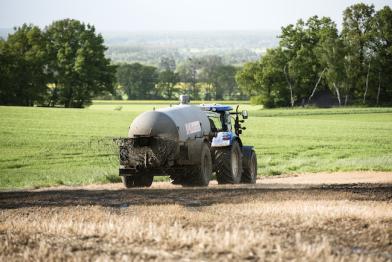 Zu viel Gülle auf den Feldern
