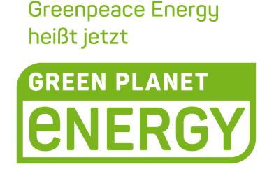 Neues Logo von Green Planet Energy