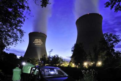 AKW Gundremmingen, 6.6.2011: "Jeder Tag Atomkraft ist einer zu viel" 