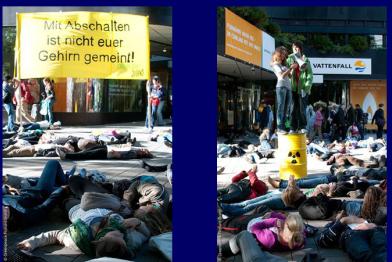 Flashmob der Greenpeace-Jugend